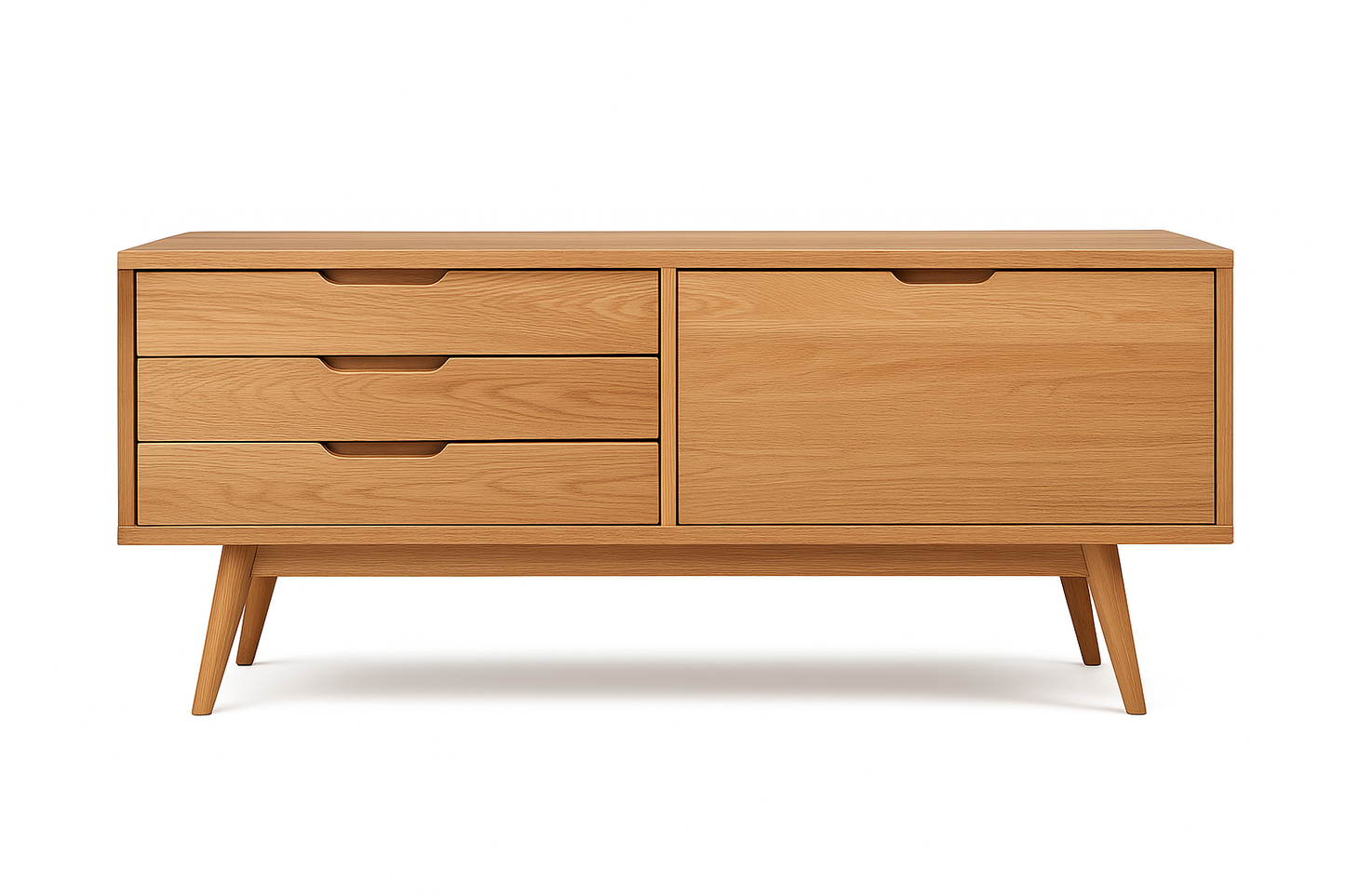 Tivoli Retro Oak Sideboard