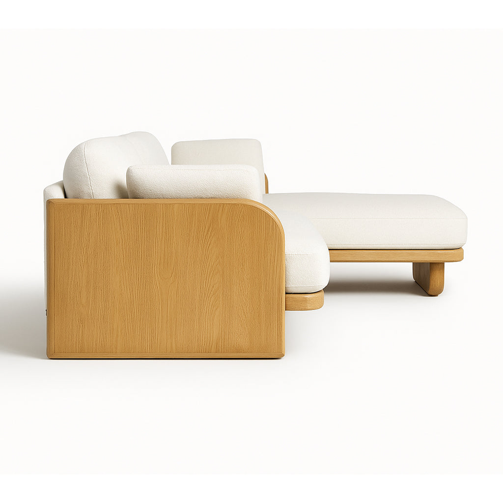 Aurea Ligna Oak Corner Sofa