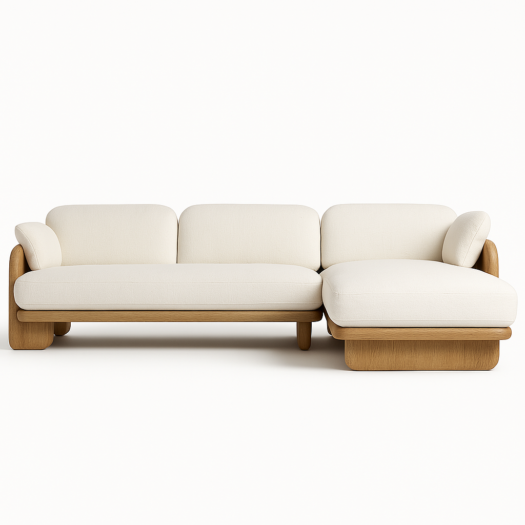 Aurea Ligna Oak Corner Sofa