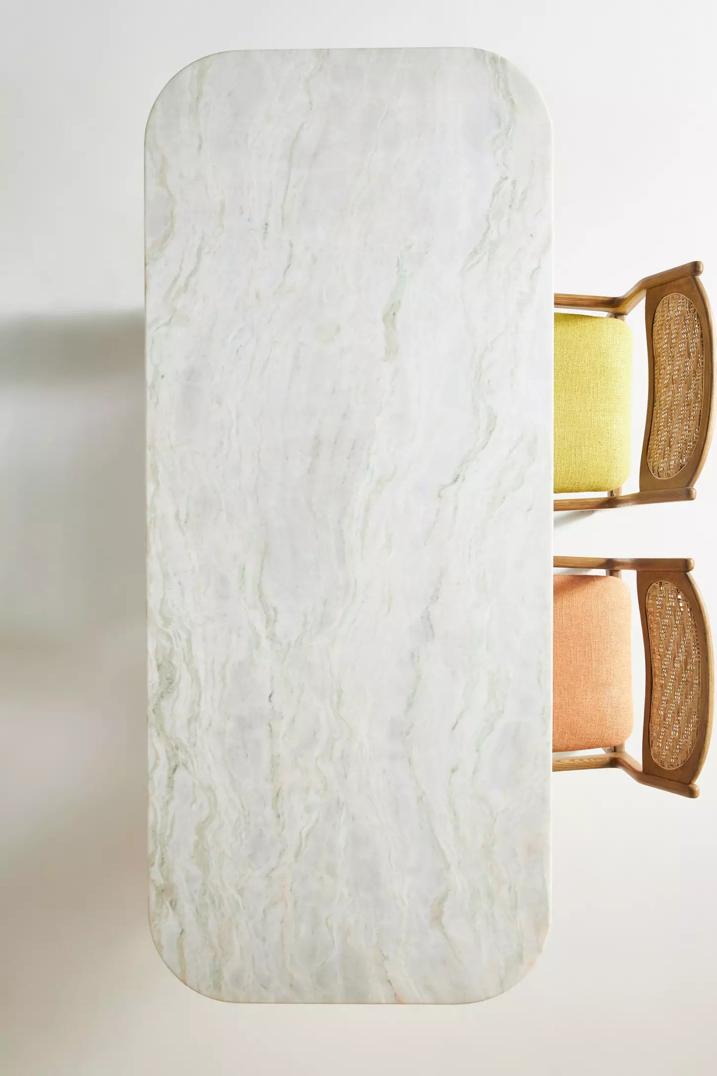 Cayden OAK Marble Dining Set