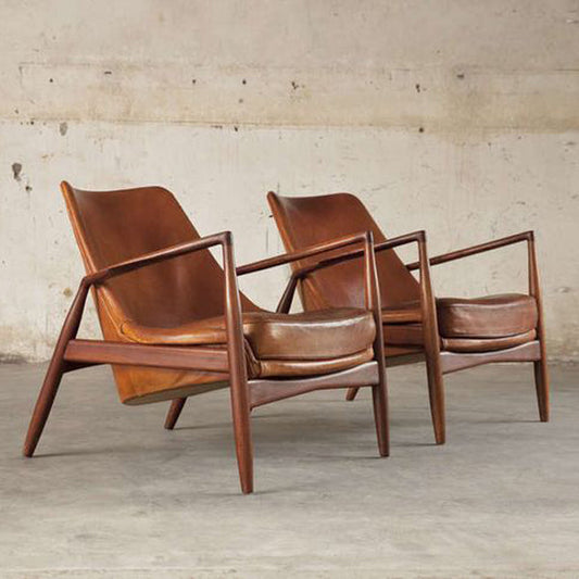 Kofod Larsen Vintage Wood Armchair