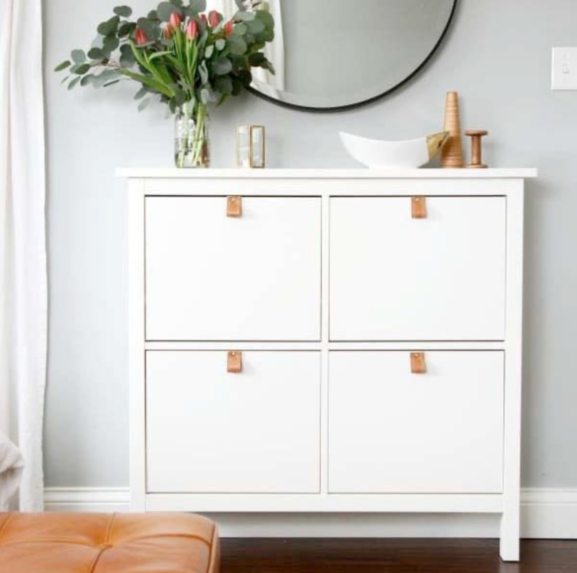 Florence Hemnes Shoe Cabinet