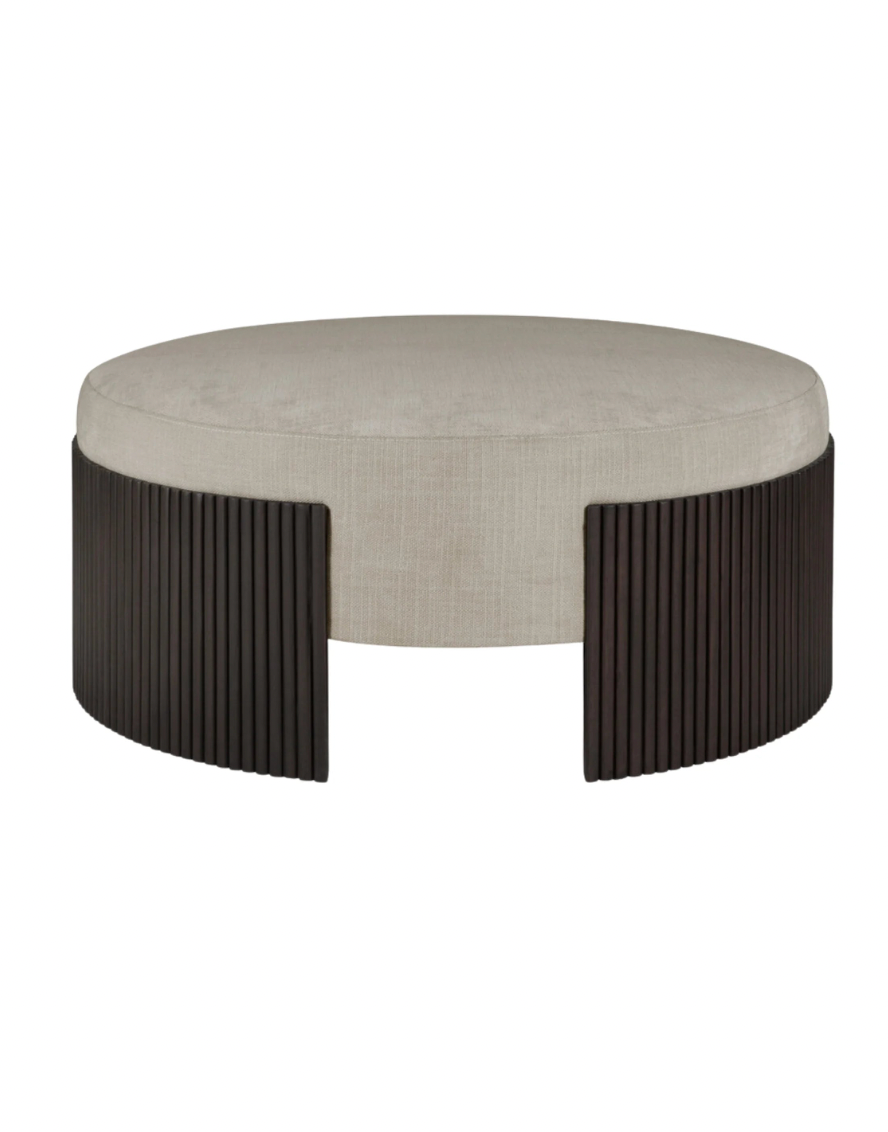 Rotunda Low Pouf