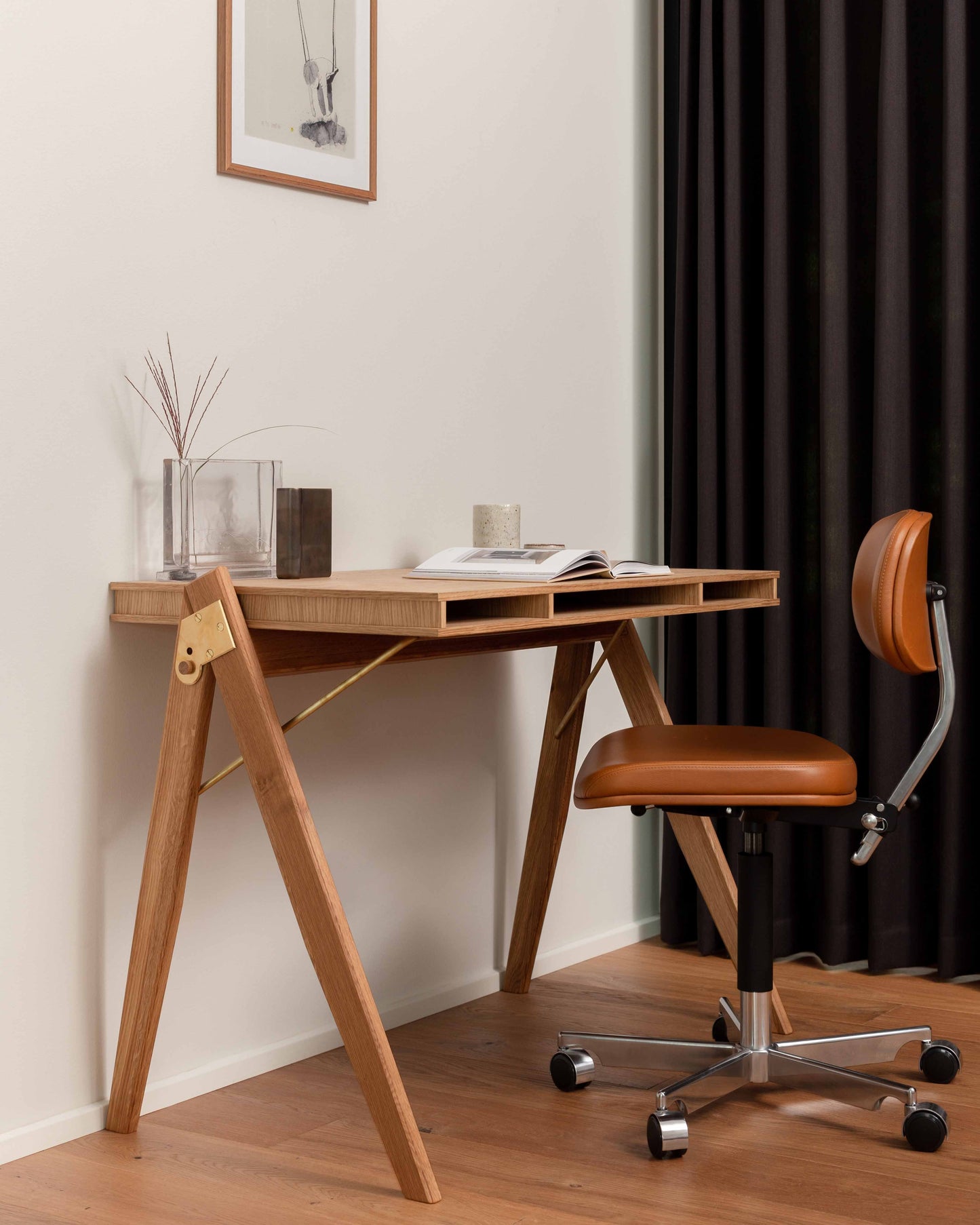 Fielar Oak Desk
